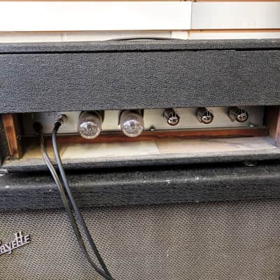 Lafayette/Univox 1235 6L6 25w 1x15” Guitar/Bass Piggyback Head & Cab Amplifier, 8 Ohm image 7