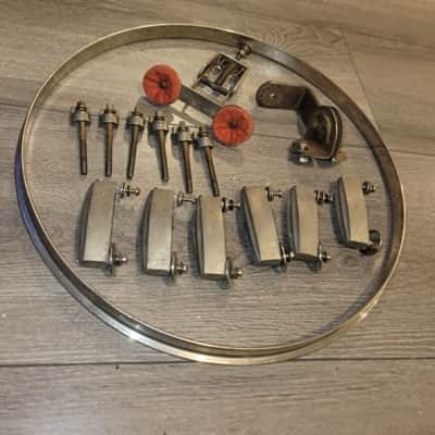 1940's Slingerland Radio King,13" Tom,Nickel Hardware image 3
