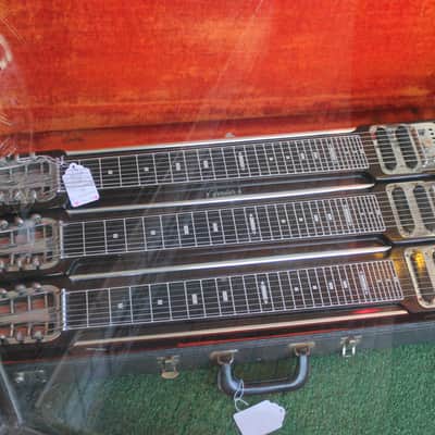 c. 1965 Fender Stringmaster T8 3-Neck Console Steel Guitar image 1