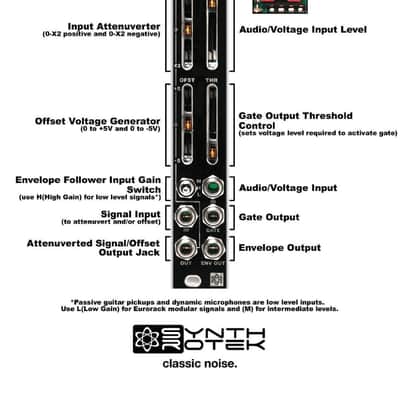 Synthrotek OBEY - Envelope Follower Eurorack Module image 3