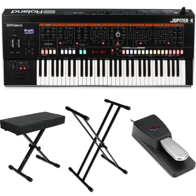 Roland Jupiter-X 61-key Synthesizer Essentials Bundle