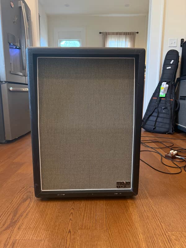 Mojotone 2x12 Internal Slant black loaded w/ 2x Celestion G12H-75 Creambacks
