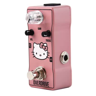 Circle Of Tone Overdrive Hello Kitty Series 4 Guitar or Bass Effect Pedal GAIN/VOL/TREBLE image 3
