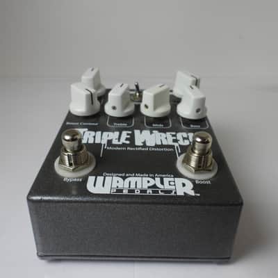 Wampler Triple Wreck Modern Rectified Distortion Effects Pedal Free USA Ship image 2