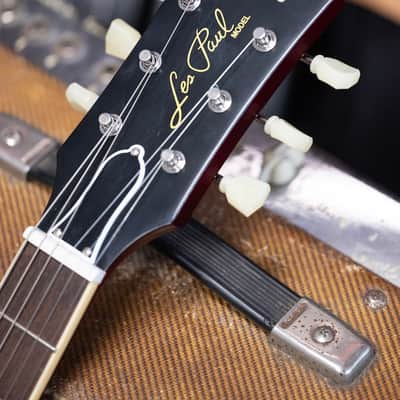 2025 Epiphone Inspired by Gibson Custom 1959 Les Paul Standard - in Deep Cherry Sunburst image 3