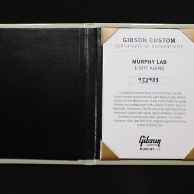 Gibson Custom Shop 1959 Les Paul Standard Reissue Light Aged Cherry Teaburst - LPR59LACTBNH1 903 image 12