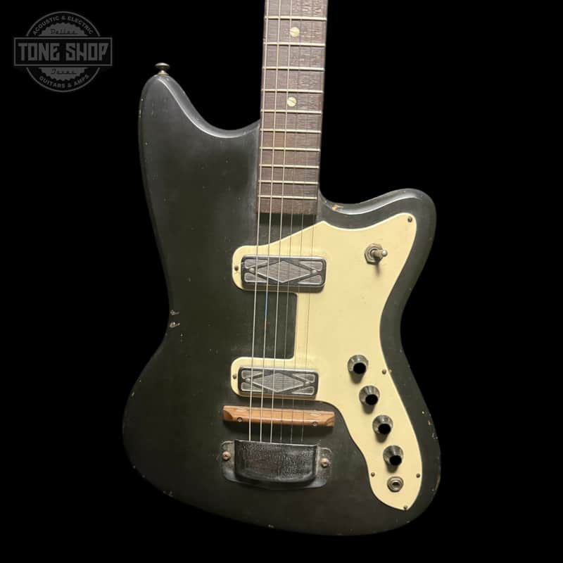 Used 1964 Harmony H-15 Bobcat Refin w/Bag TFW3547 image 1