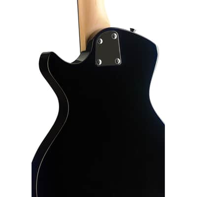 Stagg Silveray Series Electric Guitar - Black + Headphones Mini Amp image 3