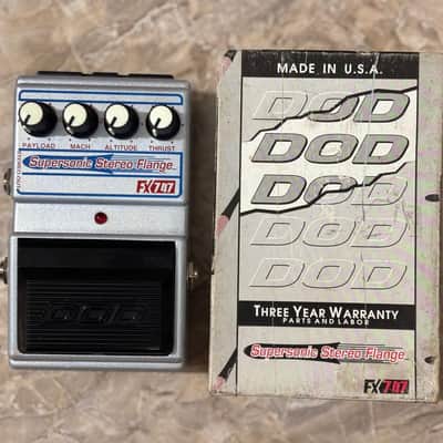 DOD FX747 Supersonic Stereo Flange 1996 - 1998 [NOS - New Old Stock] Silver image 6