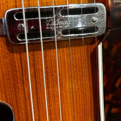 1943 Gretsch Synchromatic 160 Archtop Hollowbody Electric Guitar w/ DeArmond Pickup 1943 - Blonde Spruce Top Flamed Maple Back/Sides/Neck - w/ Gretsch Case image 6