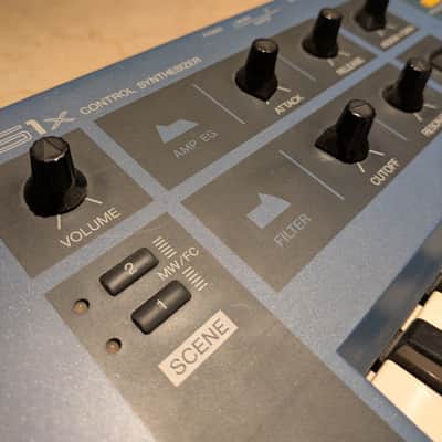 Yamaha CS1x Control Synthesizer 1996 - Blue image 3