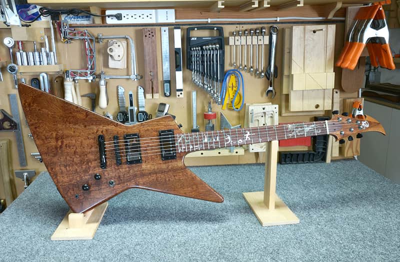 Kenneth Lawrence Chechen Explorer Guitar James Hetfield | Reverb