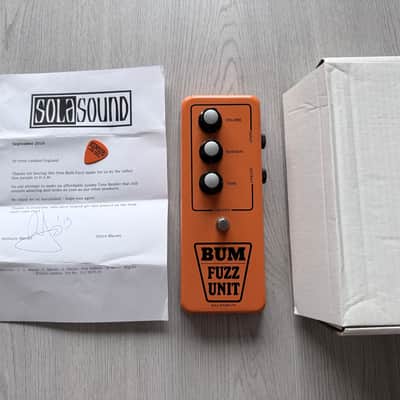 Sola Sound Bum Fuzz Unit - Orange image 1