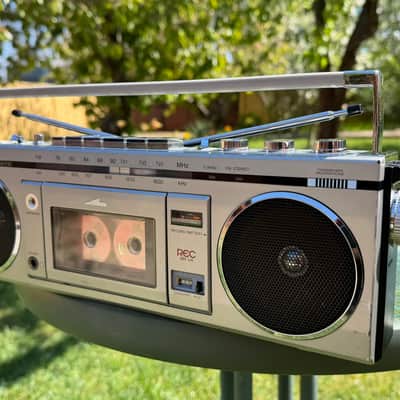 Sanyo MR-U4 Rare Vintage Serviced Slim Cassette Deck Boombox Warranty image 15