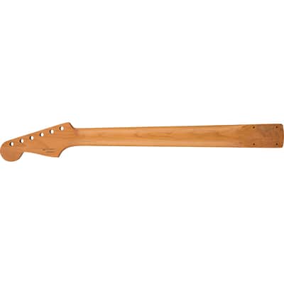 Fender Vintera Roasted Maple Mod '60s Stratocaster Neck - 21 Medium Jumbo Frets, "C" image 5