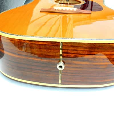 Zager Zad-80ce acoustic electric guitar cutaway w/ Zager Case image 10