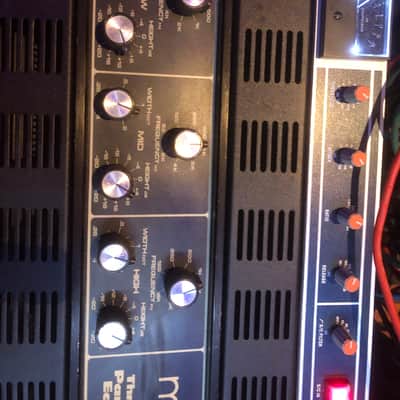 Moog MKPE Three Band Parametric Equalizer 1970s - Black image 2