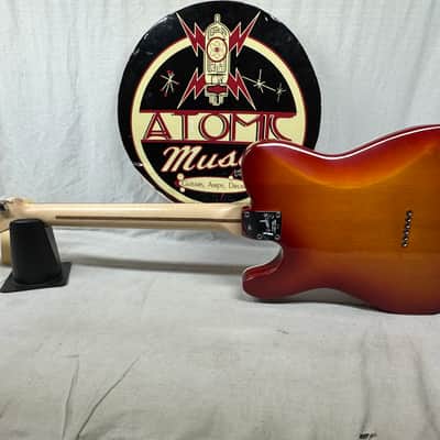 Fender American Deluxe Telecaster Guitar with Case 2008 - Aged Cherry Sunburst / Rosewood fingerboard image 10