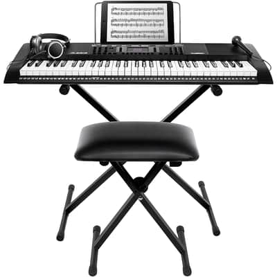 Alesis Talent 61 MKII 61-Key Portable Keyboard Package Regular