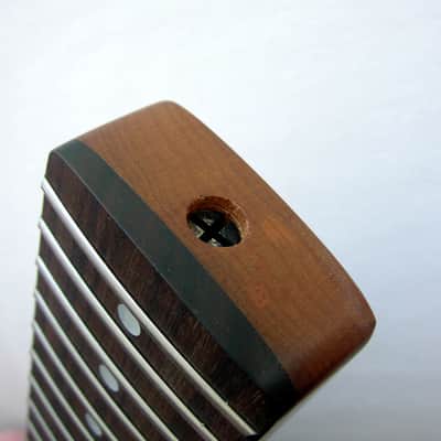 STAINLESS STEEL FRETS / Maple Rosewood Roasted / TELECASTER Neck w/Warmoth Nut TELE (fits Fender image 3