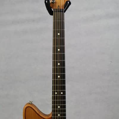 Fender American Acoustasonic Jazzmaster All-Mahogany Ebony Fingerboard Natural w/ Gig Bag image 3