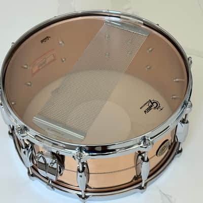 Gretsch USA G4164BP 6.5x14 Phosphorus Bronze snare drum image 8