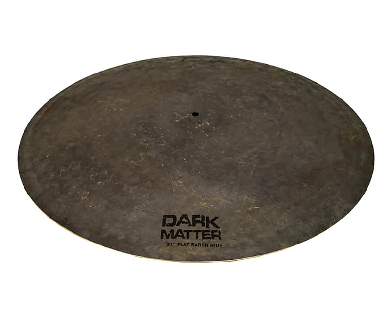 Dream Cymbals DMFE22 Dark Matter Flat Earth Series 22" Ride Cymbal image 1