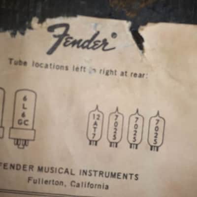 Fender Bassman 50 2-Channel 50-Watt Guitar Amp Head 1972 - 1976 - Silverface image 17