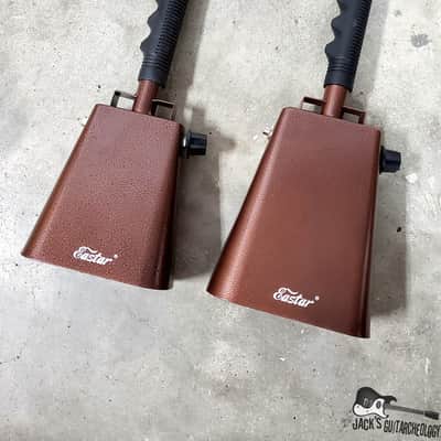 Jack's Guitarcheology "COWHELL DELUXE XL: THE BULL" Electric Cowbell (2021 Eastar Brand) image 21