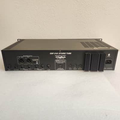 Digitech GSP2101 Guitar Studio Tube Preamp Multi-Effects Processor rackĀ gsp 2101 1990s - Black image 3
