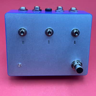 RCO Pedals James’ Buffer w/ switchable FX Loop 2024 - Purple/raw aluminum with stamped controls image 1