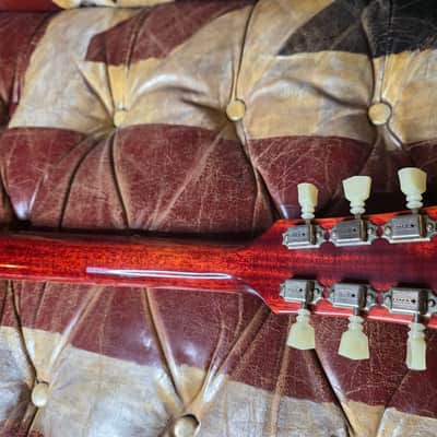 Gibson Les Paul Standard R0 1960 V2 60th Anniversary ARTIST OWNED by THE DARKNESS Dan & Justin Hawkins Orange Lemon Burst R9 59 60 Historic Custom Shop Reissue 1959 Transition Model image 21