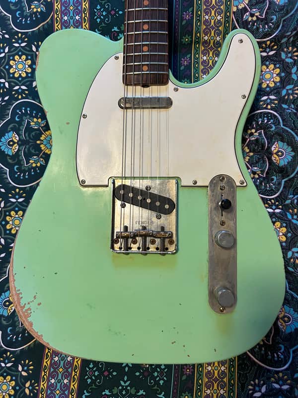2022 Fender American Vintage II '63 Telecaster Surf Green