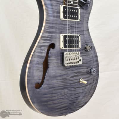 2023 PRS Guitars CE 24 Semi-Hollow - Faded Gray Black image 2