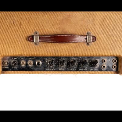 Fender 1957 Super Amp Narrow Panel 5E4 (624) USED *VINTAGE* image 3