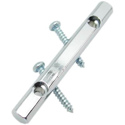 Floyd Rose FR Original String Retainer with Screws Chrome image 1