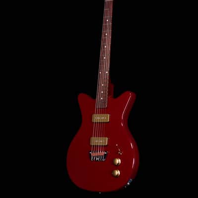 Danelectro Dan O. Mano Electric Guitar, Maroon image 6