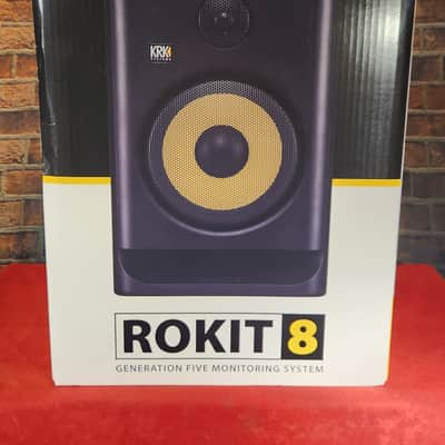 KRK RP-8 Rokit G5 2-Way 8" Single Active Studio Monitor Black - NEVER OPENED image 1