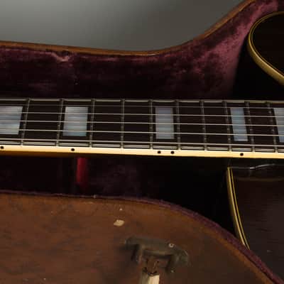 Gibson ES-5 Arch Top Hollow Body Electric Guitar (1951), ser. #A-6156, original brown hard shell case. image 16