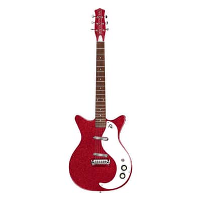 Danelectro '59M NOS+ Electric Guitar-Black Metal Flake *USA Small Business* image 14