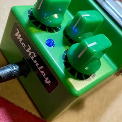 Ibanez TS9 Tube Screamer with TS10 Mod and Blue LED by Steve McKinley Electronics image 3