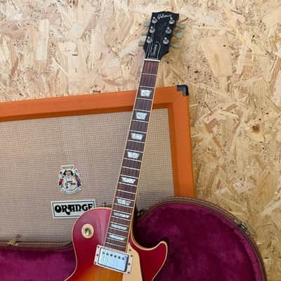 1996 Gibson Les Paul Standard Cherry Sunburst 'Good Wood' Electric Guitar w OHSC image 10