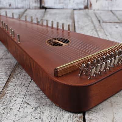 Spring Creek Handmade 2 Octave Bowed Psaltery with Bow Gig Bag and Tuning Key image 7