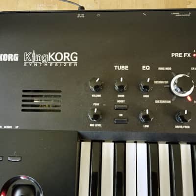 Korg KingKORG Limited Edition 61-Key Analog Modeling Synthesizer 2010s - Black image 5