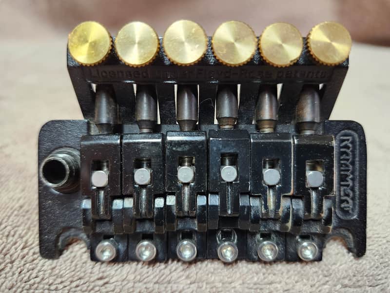 Kramer Licensed Floyd Rose Tremolo 1998 - Black image 1