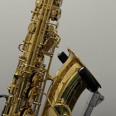 Yamaha YAS-82ZII Custom Z Alto Saxophone 2010s - Lacquered Brass image 3