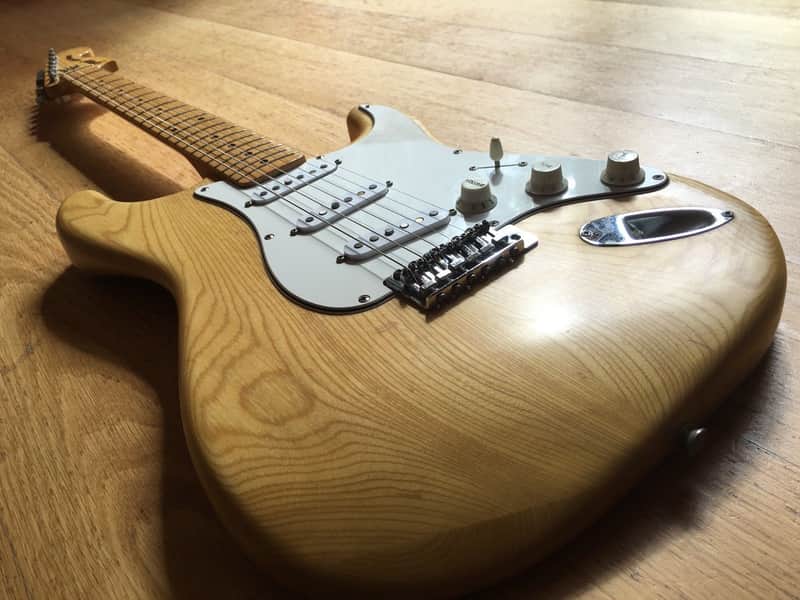 Greco Vintage Supersounds Stratocaster  FujiGen Built 1977 Natural Ash image 1