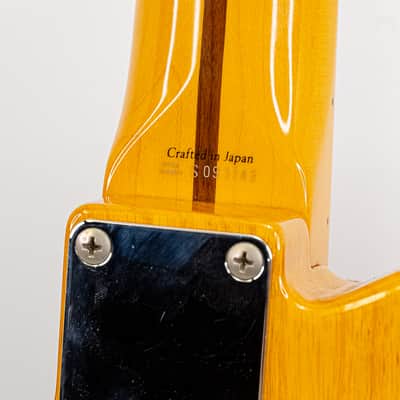 1990 Fender Japan TL-52U Telecaster MIJ Fujigen Natural with Gigbag image 6