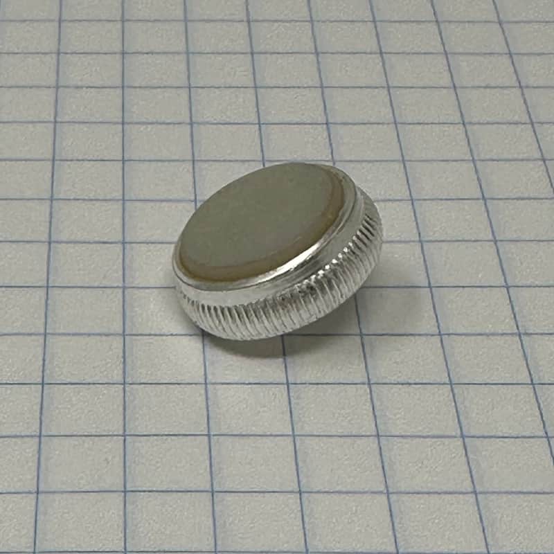 Bach Stradivarius Trumpet Finger Button, Silver-Plated image 1
