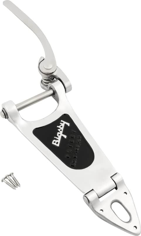 Bigsby B6 Vibrato/Tremolo Tailpiece, Polished Aluminum Chrome image 1